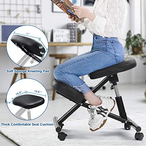 MaxKare Ergonomic Kneeling Chair Home Office Chairs with Height