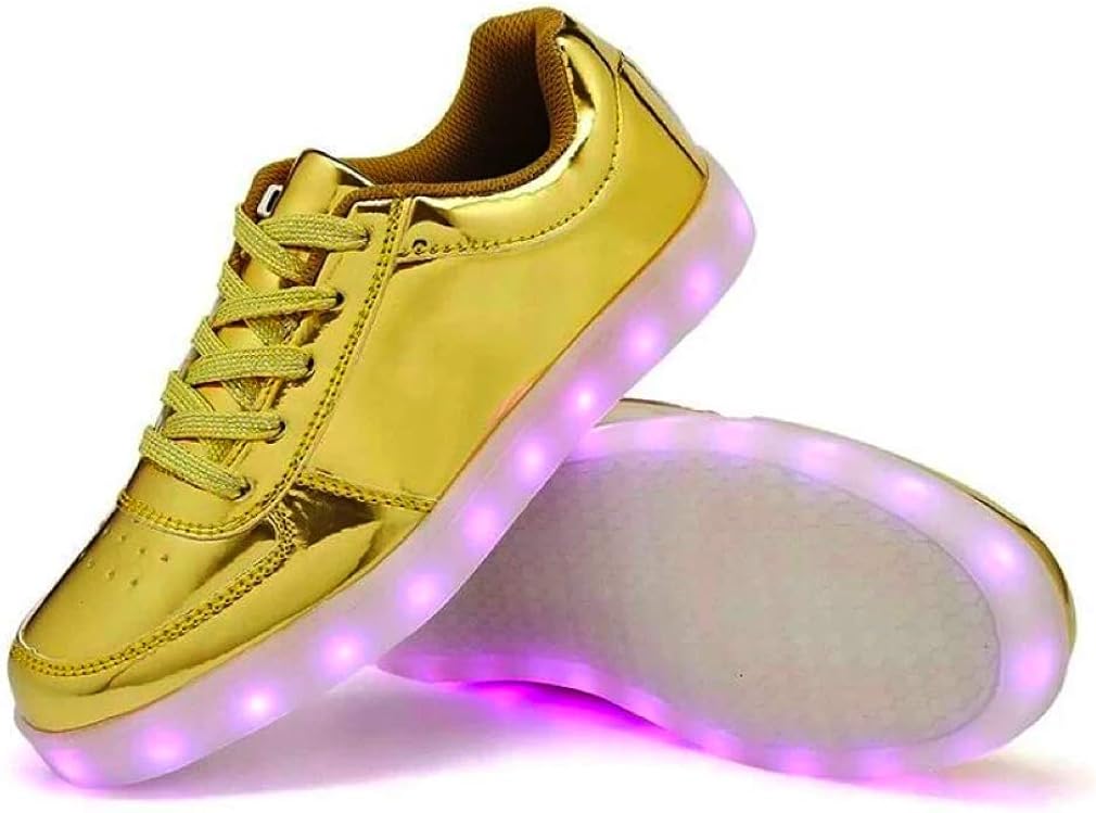 gold silver trainers