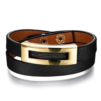 Amazon Com Sxuefang Mens Bracelets Retro Accessories Double