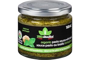 Bioitalia Pasta Sauce - Pesto Basilic 160ml