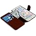 Lockwood iPhone 6/6s | Folio Wallet Card Case | Faux Leather | Vintage Dark Brown | (4.7 Inch) | Ultra Slim & Light