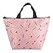 Dxg Waterproof Lunch Bag Tote Lunch Box Insulated Cooler Carry Bag for Travel and Picnic (Pink)