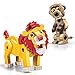 Bloco Toys Lion & The Meerkat Building Kit (100 Pieces)