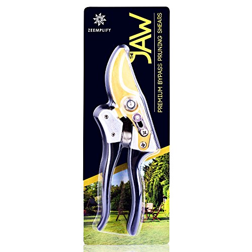 #1 Premium Bypass Pruning Shears ✠ The Toughest Garden Pruner For Trees, Hedges, Shrubs and Roses ✠ Blade Remains Sharp For Longer ✠ Hand Friendly Ergonomic Vinyl Handles For Effortless Cuts - Image 9
