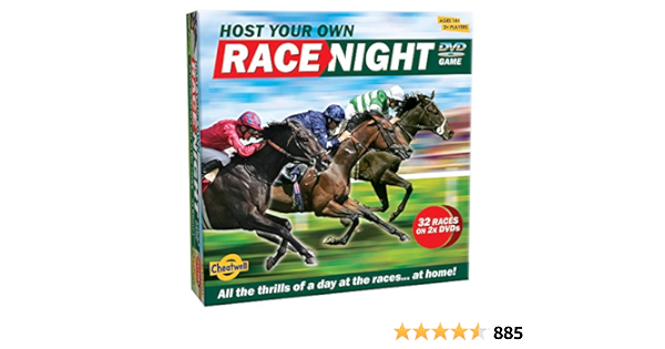 Amazon Com Cheatwell Games Host Your Own Race Night Toys Games
