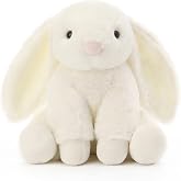 Apricot Lamb Toys Plush Cream Bunny Rabbit Soft Stuffed Animal for Kids 8''