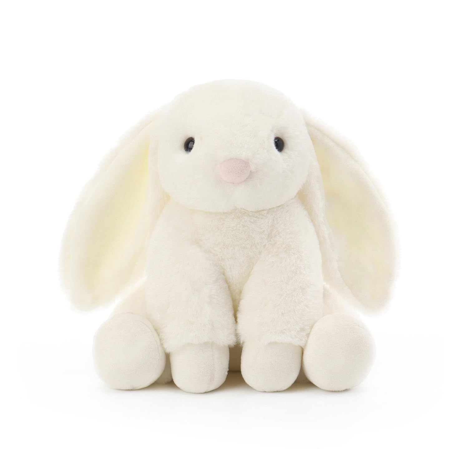 Apricot Lamb Soft Toys Plush Cream Bunny Rabbit Stuffed Animal with Fluffy Soft Ears (Cream Bunny, 8 Inches)
