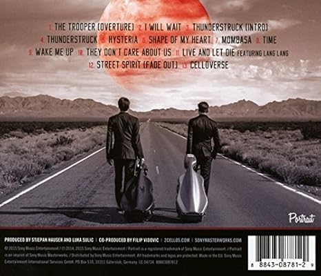 Celloverse 2cellos Amazon De Musik celloverse