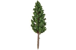Pine Tree Decor Set 100 Pcs N Scale Models to Enhance Train Tracks, Gardens, or Educational Environments