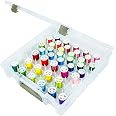 ArtBin Super Satchel Thread Box - Versatile Thread Storage for Sewing, Embroidery, and Quilting - 108 Pegs, Portable Design, 