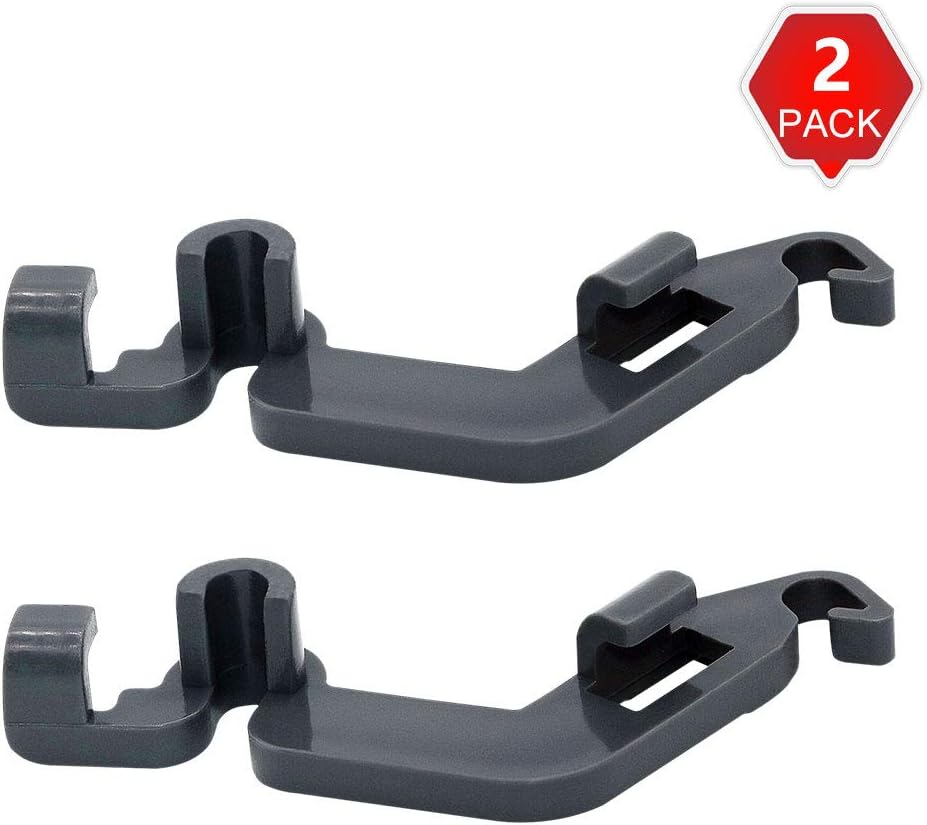 AMI PARTS W10082853 Dishwasher Tine Pivot Clip Compatible with Kenmore,Kitchen Aid,Whirlpool-Replaces WPW10082853VP PS11748190(2 Pack)