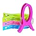 Ecrocy 4 Pack Jumbo Size Beach Towel Clips for Beach Chairs Or Lounge Chair - Keep Your Towel From Blowing Away,clothes Lines - Jumbo Size 6.3 Inch