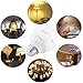 LEDGLE 5W Globe Light Bulbs G25 E26 LED Bulbs 50W Incandescent Bulb Equivalent,500lm Vanity Light Bulbs 3000K Warm White, 270 Beam Angle, Make Up Light Bulbs, Non-Dimmable (5 Pack)