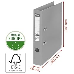 Esselte A4 Lever Arch File, Blue, 52mm