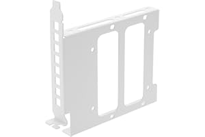 CATIEBYE PCI Slot Metal Hard Drive Tray 3.5-Inch Rear Panel Mount Bracket for Computer Hard Disk SSD