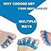 Premium Gel Toe Separators, Spacers & Straighteners, Bunion Correctors for Relaxing Toes, Bunion Relief, Hammer Toe, Toe Stretchers to Restore Toes to Their Original Shape for Men and Women