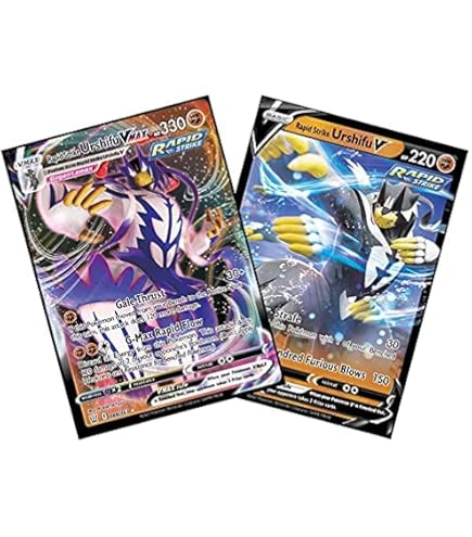 Amazon.com: Pokemon Single Strike Urshifu Vmax & V - 086/163 - Battle Styles Trading Card Lot : Toys & Games Amazon.com: Pokemon Single Strike Urshifu Vmax & V - 086/163 - Battle Styles Trading Card Lot : Toys & Games