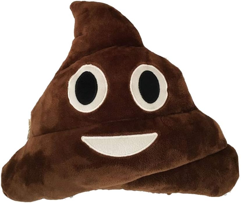 Junmaono Emoji Smiling Pupu Cushion Emoticon Cacca Che Ride Large Decorative Cushion Plush Emoji Emoji Plush Emoji Xl Smile Face Poo Brown 35 X 35 Cm 2 Amazon Co Uk Kitchen Home