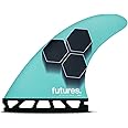 Future Fins AM1 Hexcore Teal/Navy Al Merrick Surfboard Thruster Fin Set