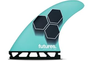 FUTURES Future Fins AM1 Hexcore Teal/Navy Al Merrick Surfboard Thruster Fin Set