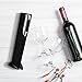 Electric Wine Opener - Automatic Corkscrew Bottle Openers Battery Operated - Gift Set Includes Electronic Cordless Auto Open Cork Screw, Foil Remover & Holder Stand - Stainless Steel Wines Accessories