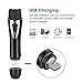 Nose Hair Trimmer for Men - Ear Hair Eyebrow Beard Bikini Clippers 4-in-1 Professional Facial & Body Shaver for Women, Wet/Dry Water Resistant USB Rechargeable Electric Epilator