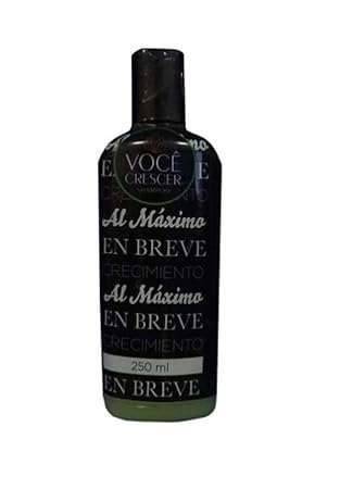 Amazon Com Voce Crescer Shampoo 8 Fl Oz 250ml Beauty