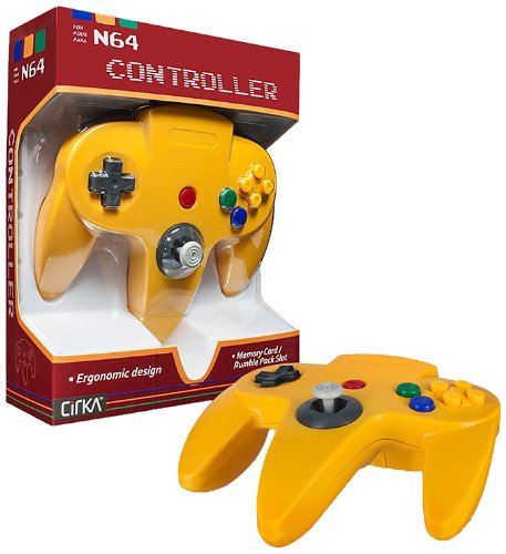 CirKa Controller for N64 (Yellow) CirKa Controller for N64 (Yellow)