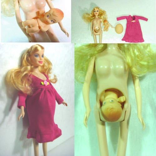 LiCHY Educational Real Pregnant Doll Suit mom Doll Have a Baby in her Tummy