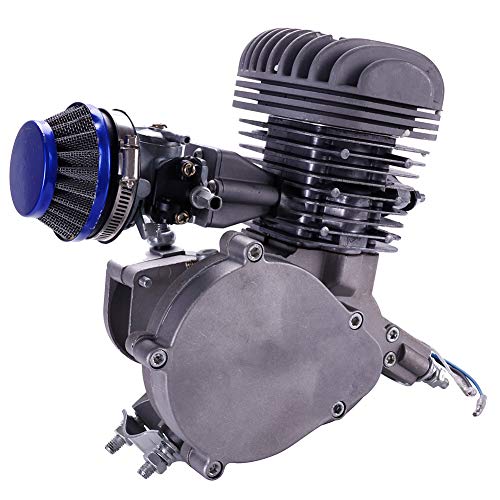 Niome 80cc 2-Stroke Bicycle Gasoline Engine Air-Cooled Motor Kit for Motorized Bicycle Push Bike Advanced - Thumbnail 2