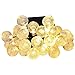 Cymas Solar String Lights, Outdoor Globe Fairy Led Light with 30 LED White Crystal Balls for Decoration