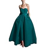Meowmming VeraQueen Women's Sweetheart Jumpsuit With Detachable Skirt - Evening Prom Gown, Blue, Size 4 - View #6