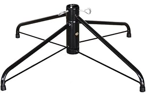 Puleo International 22 Inch Folding Stand for 6.5 to 8 Tree, Black (253-MTB-22)