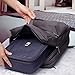 Electronic Organizer ATailorBird Travel Gadget Organizer Double Layer Storage Bag for 9.7 Inch iPad Cables Cord Phone Chargers Memory Cards Power Bank Flash Hard Drive ( Dark Blue,Medium))