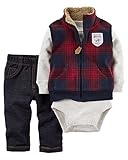 Carter's Baby Boys' 3 Piece Vest Set (Baby)