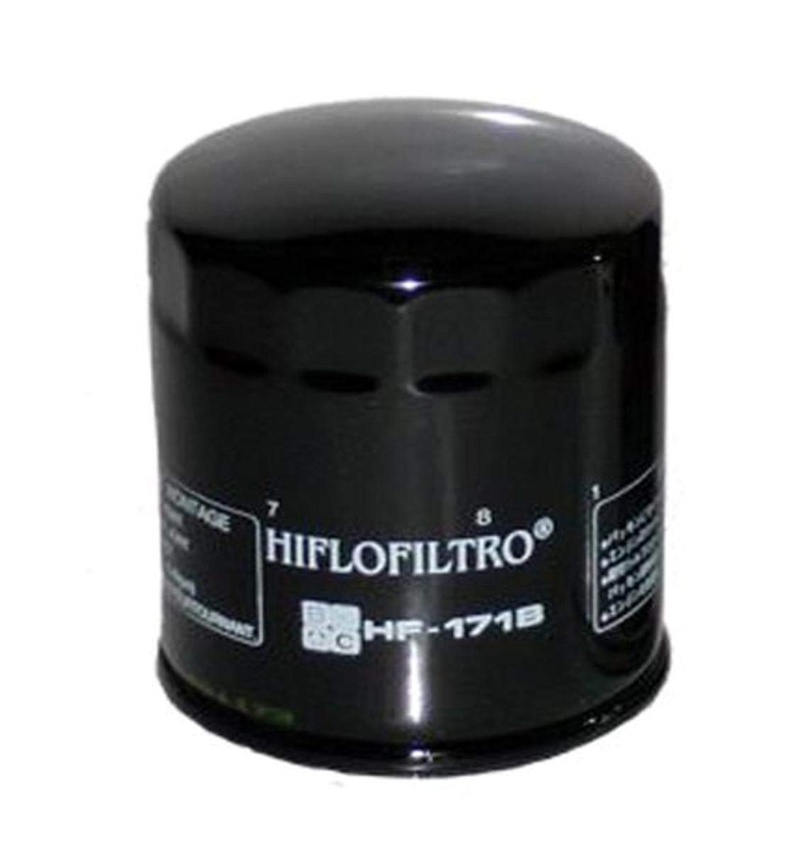 HiFloFiltro HF171B-4 Black Standard Premium Oil Filter, 4-Pack Image