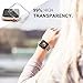 (2 Pack) Zeasine Compatible with Apple Watch Case 42mm Series 3/2, Compatible with Apple Watch Screen Protector, Compatible with iWatch Case