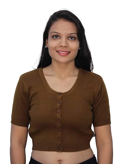 saree sweater blouse