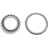 Timken SET4 L44649/L44610 Tapered Roller Bearing Cone and Cup Set, Steel, Inch, 1.0625" ID, 1.9800" OD, 0.560" Cup Width