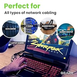 GEARit Cat 6 Ethernet Cable (1-Pack 10 Feet) Cat6