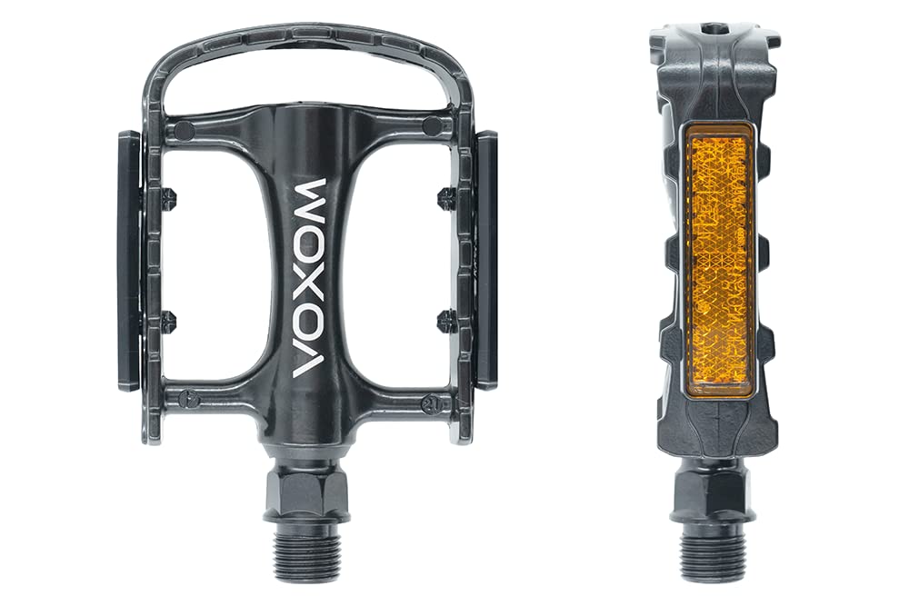 Voxom Trekking PE21 Aluminium Body Boron Axle Bearing, 718000059 Pedals, Black, Standard