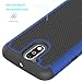 Moto G4 Case, Moto G4 Plus Case - OEAGO [Shockproof] [Impact Protection] Hybrid Dual Layer Defender Protective Case Cover for Motorola Moto G4 / G4 Plus (Moto G Plus, 4th Gen) - Blue
