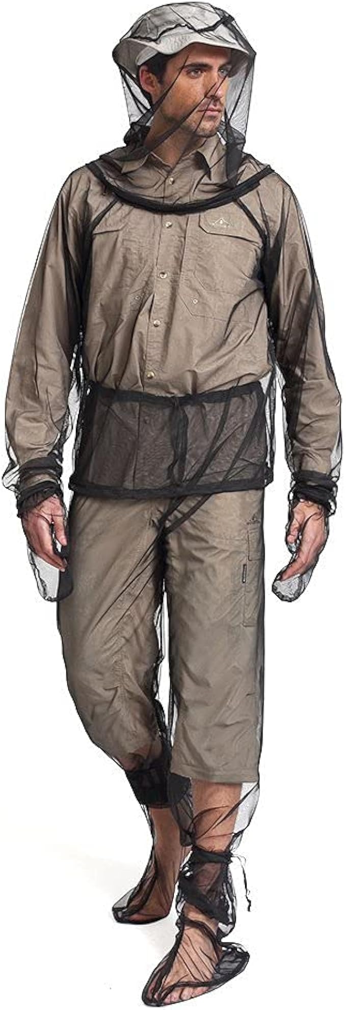 Lixada Mosquito Repellent Suit Bug Jacket Mesh Hooded Suits Fishing