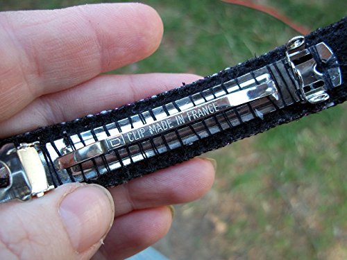 Purple and Silver Tribal Arrows Geometric Loom Beaded Large Barrette Handmade