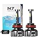 H11(H8,H9) 6000K 8000 Lumens LED Headlight Bulbs Conversion Kit ,Leakind N7 Series Plug and Play Crystal Clear Cool White Lamp, 80W,3 Year Warranty