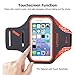 LETSCOM Running Armband for Cellphone, Smartphone Case with Key Holder Compatible with iPhone XR XS MAX 8+ 7+ 6S+ 6+ Samsung Galaxy S10+ S9+ S8+ S7 Edge