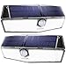 LITOM 200 LED Solar Lights Outdoor, 3 Optional Modes Wireless Motion Sensor Light with 270° Wide Angle, IP67 Waterproof, Easy-to-Install Security Lights for Front Door, Yard, Garage, Porch 2 Pack