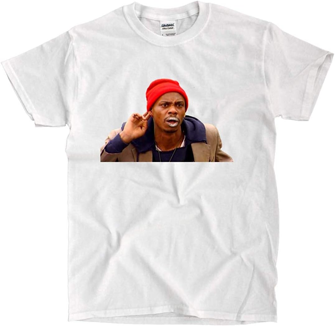LSL Shirts Dave Chappelle - Tyrone Biggums - White Shirt - Ships Fast!!