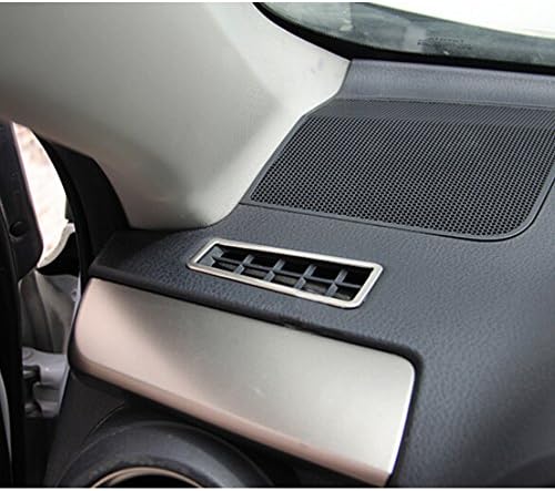 Stainless Steel Upper Outlet Air Vent Cover Trim for Toyota RAV4 2013 2014 2015+