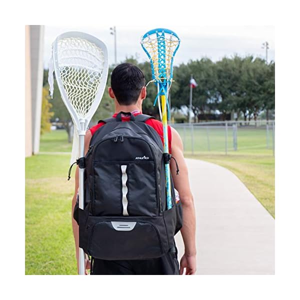 Athletico Lacrosse Bag Extra Large Lacrosse Backpack Holds All